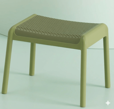 เก้าอี้พลาสติก COCOLUXE รุ่น SMDOT LEG สี GRASSGREEN_1